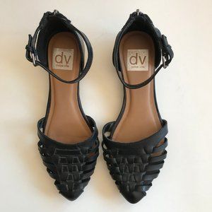 Dolce Vita Black Ankle Strap Sandals
